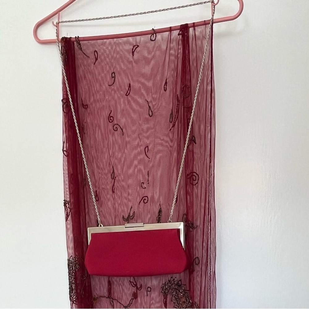 Satin purse